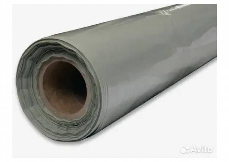 Пленка полиэтил техн 3х100м 100мкм серая