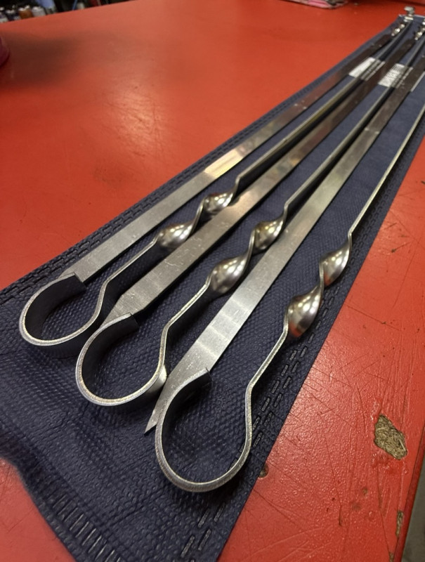 Набор шампуров 6х500х1,5мм в чехле (6шт) плоские