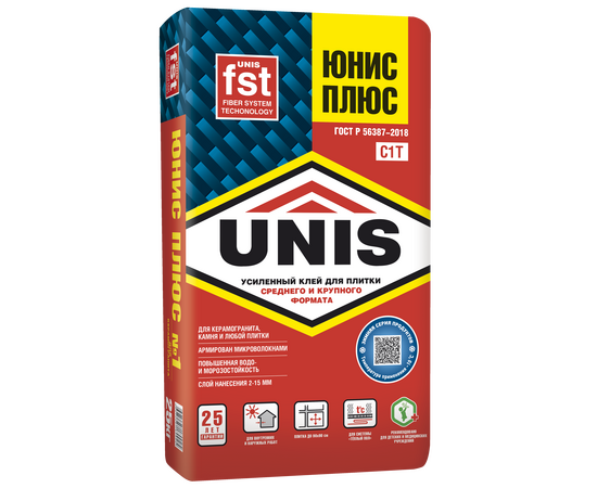 Клей для керамической плитки UNIVERSAL PLUS 25кг