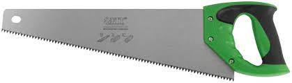 Ножовка по дереву крупный каленый зуб 5 TPI, пластиковая рукоятка 400мм