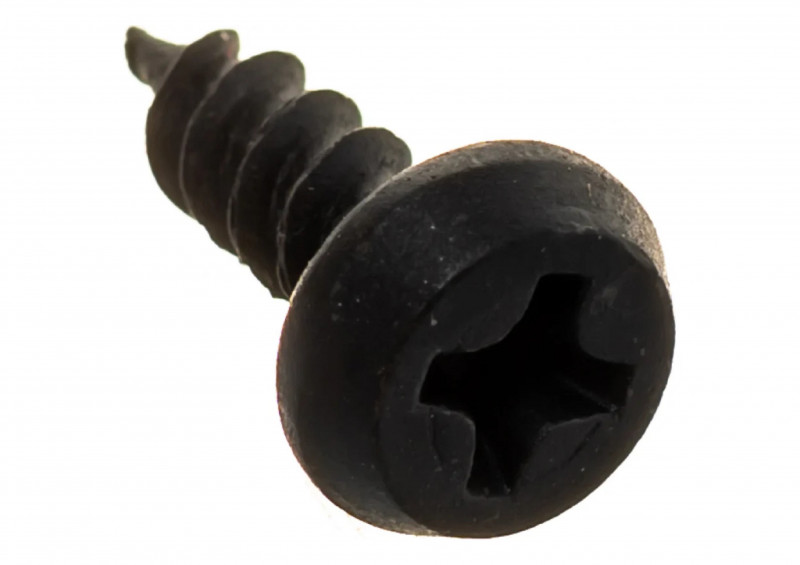 Саморез полуцилинд острый черный 3,5х11