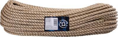 Канат джутовый 12мм 20м МДС