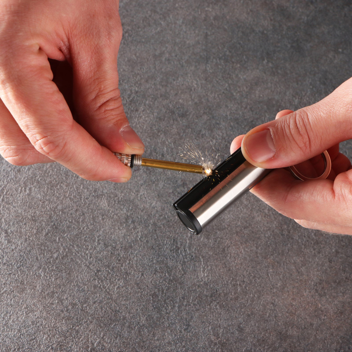 Вечная спичка туристическая 6,5см "Сильва" с кольцом