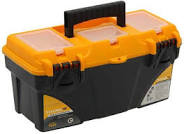 Ящик для инструментов 16" черный с желтым ТИТАН