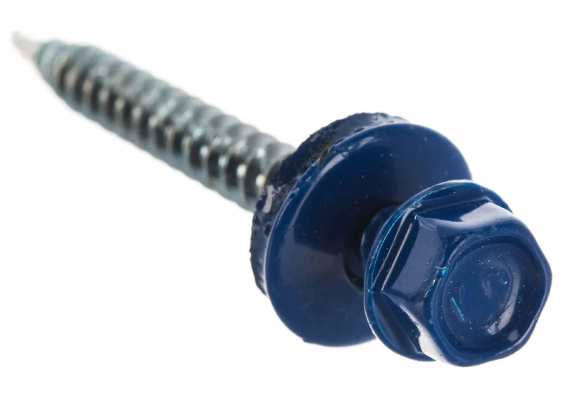 Саморез кровельный RAL5002 4,8х35 ультрамарин