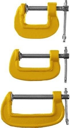 Набор чугунных струбцин G 25-50-75мм,3шт, SG-3 STAYER