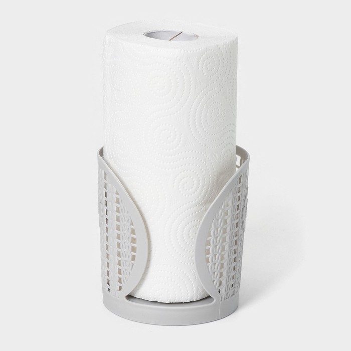 Держатель для бумажных полотенец 13,5х14 см, цвет микс, "Вязание"