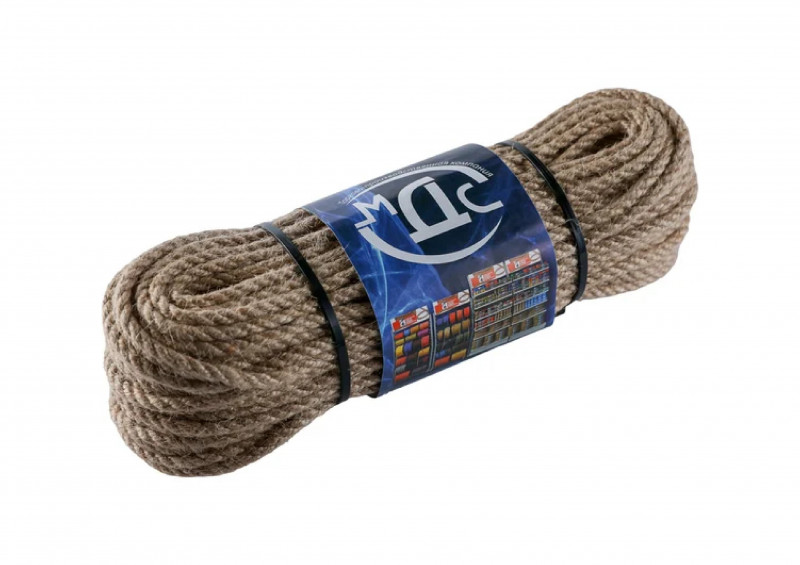 Шнур джутовый 4мм 40м МДС