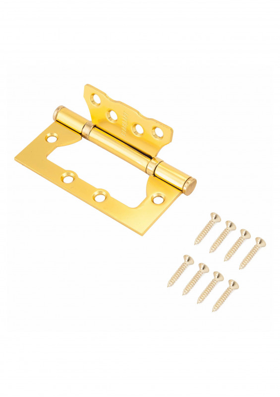 Петля 2ВВ SBP 2,5мм 100х75 АЛЛЮР мат латунь