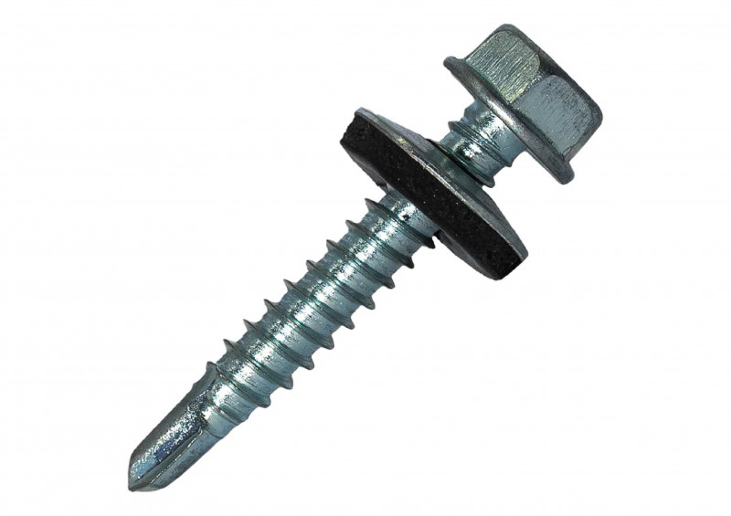 Саморез кровельный HWX4-W-P74,8х25мм ТМ HARDWEX