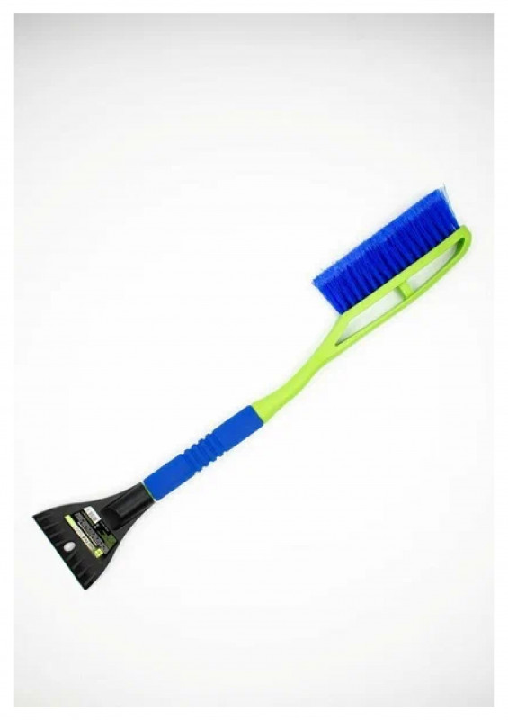 Щетка со скребком 635мм зеленый OKTAN