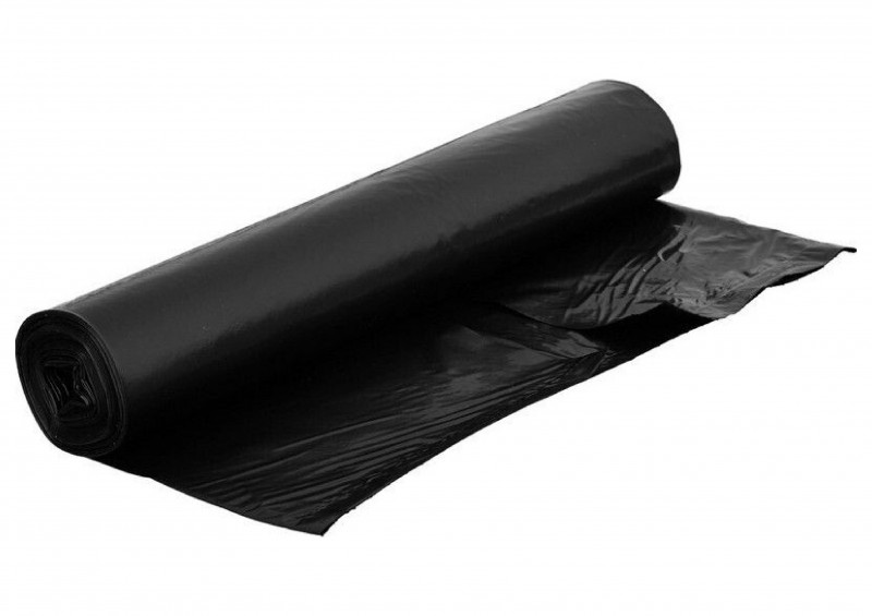 Мешки для мусора 120л, ПНД, 12 мкм, 66х103 см, 10шт, цвет черный "КРЕПАНОМЪ"