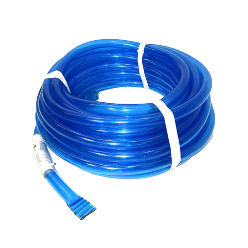 Шланг полив. прозрачный силикон. цветной 20ммх20м (обмотка белая изолента)