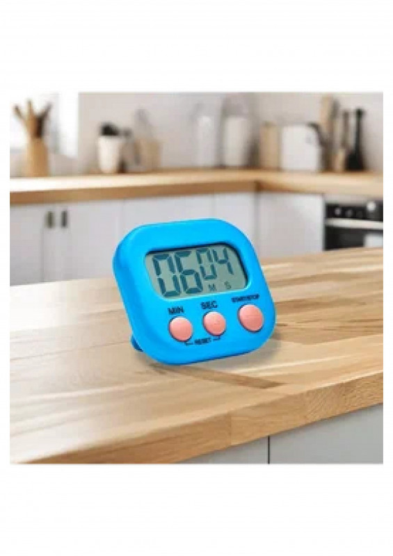 Электронный настольный кухонный таймер Антарес 7х2х6,5см на магните микс