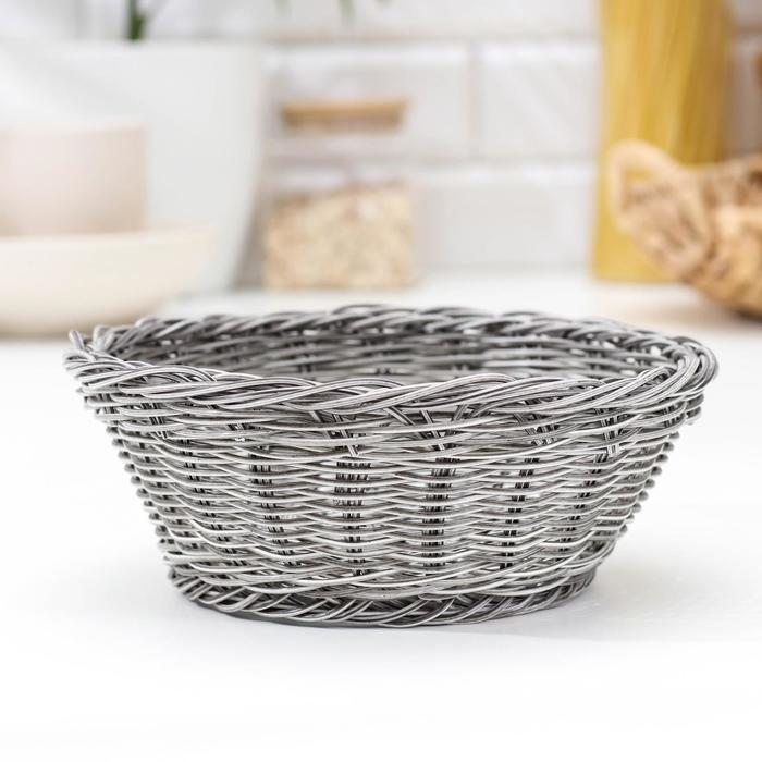 Корзина для фруктов и хлеба Сеновал 20х20х8см