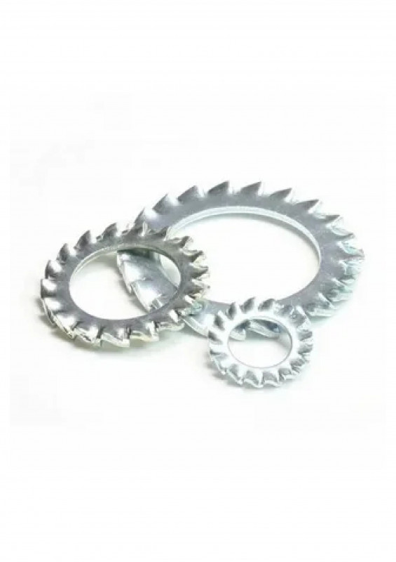 Шайба стопорная с внешними зубьями DIN 6798А М12