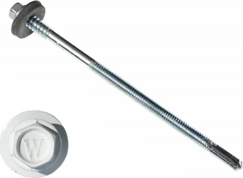 Саморез кровельный HWX16-P20 6,3/5,5х160мм ТМ HARDWEX