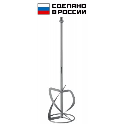 Миксер-насадка резьба М14 160мм для легких растворов ЗУБР