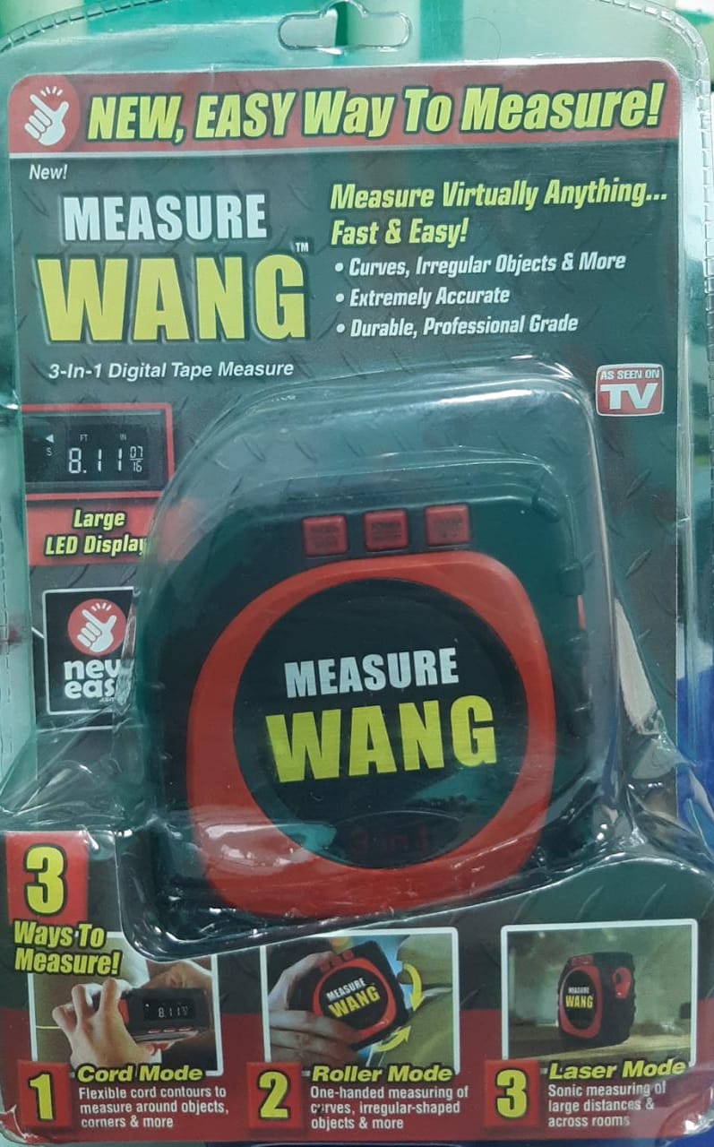 Рулетка лазерная 3м MEASURE WANG