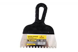 Шпатель нержав зуб 6х6мм 150мм Чеглок