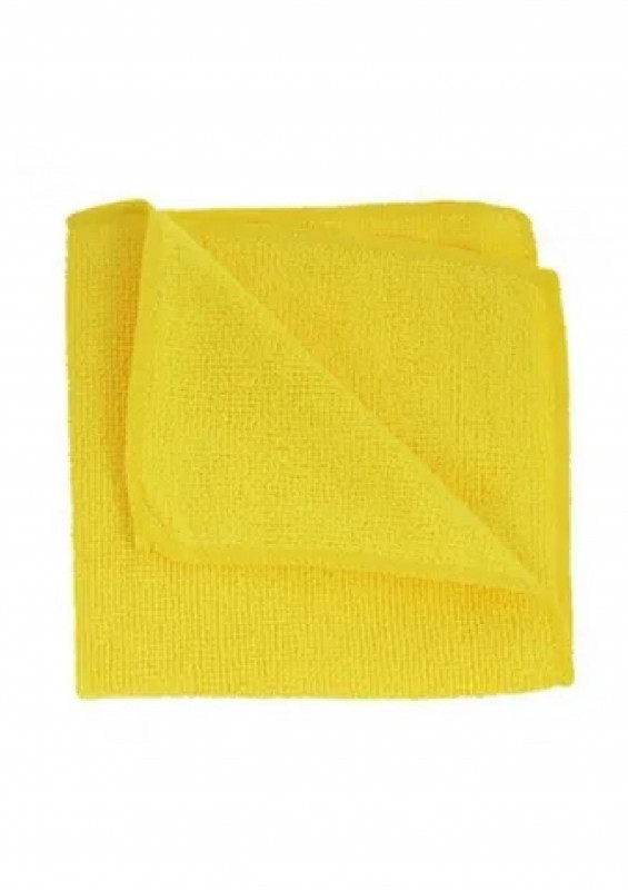 Салфетки универсальные из микрофибры 300х300мм желтые