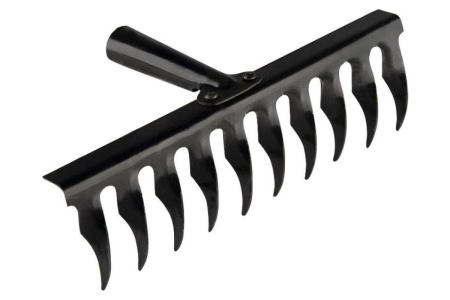 Грабли витые ГВ-10 10-зубьев эмаль б/ч