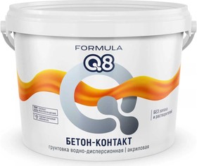 Грунтовка БЕТОН-КОНТАКТ Q8 для наружных и внутренних работ 1,4кг FORMULA