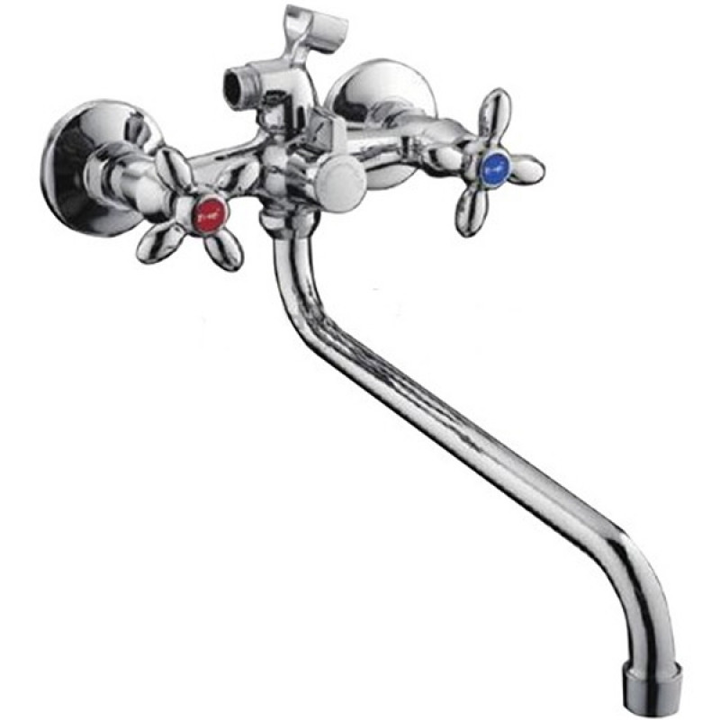 Смеситель для ванны, кер.пер.90град. 10