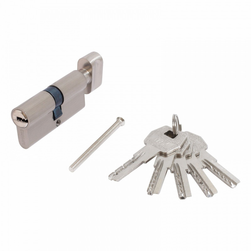 Механизм цилиндровый мат.никель перф.ключ/верт. MAX 70 (35х35В) SN 5кл (60,10) Стандарт