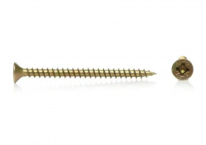 Саморез универсальный желтый цинк 2,5х12