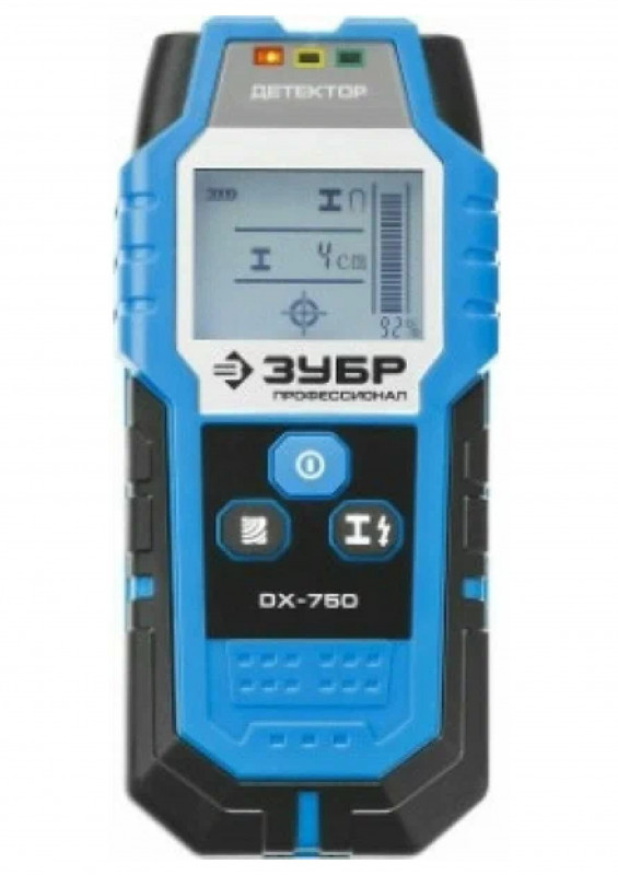 Универсальный детектор скрытой проводки DX -750, 100мм ЗУБР Профессионал